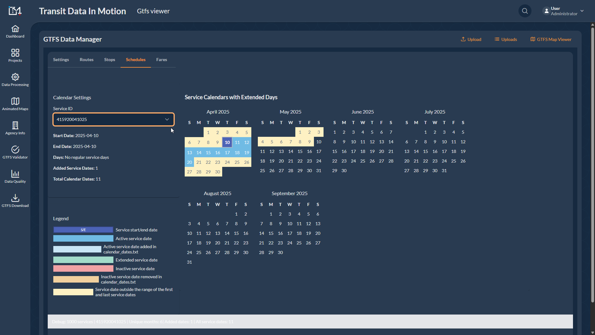 Sistema de bilhetagem Maple Bus