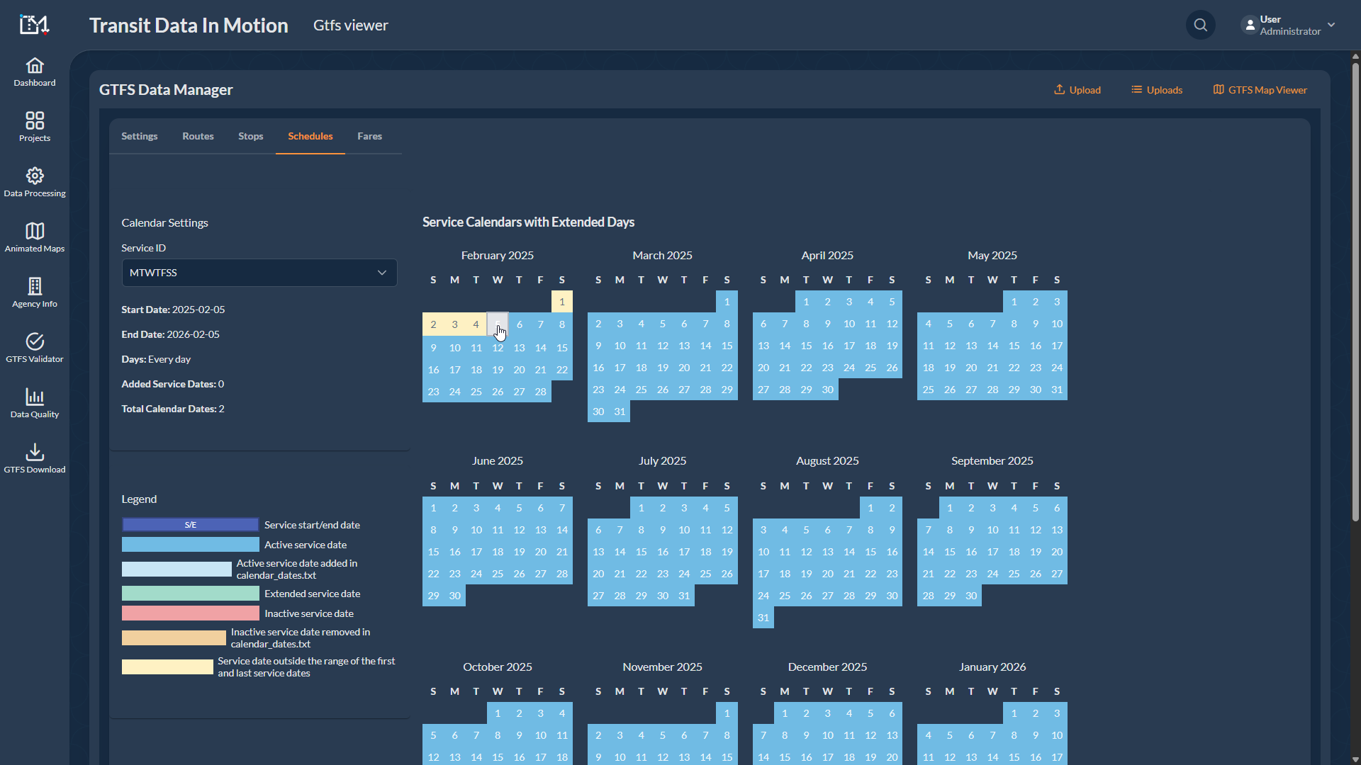 Horário de trânsito Souk to Surf