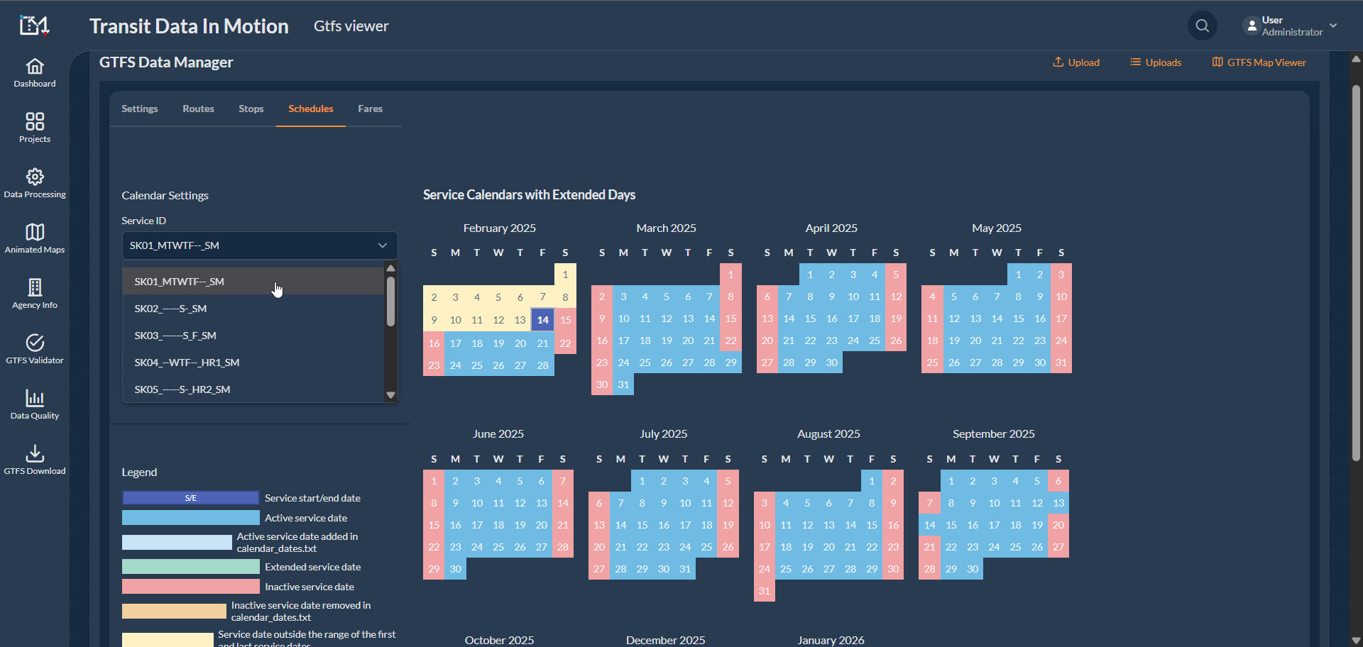Monitoramento de condições fluviais Transfluvial